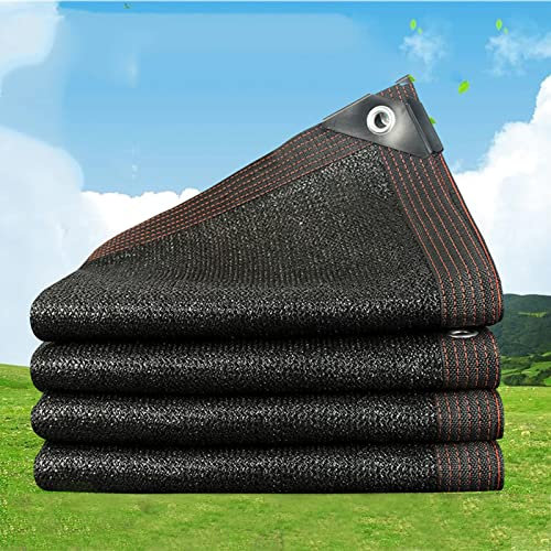 JIAJUTUI001 Telo Ombreggiante Rete Telo Ombra a Rete Traspirante,Panno Ombreggiante Anti-UV 90% a 20 Pin,Rete Ombreggiante con Occhielli,per Serra Giardino e Balcone (8x10m(26.25x32.81ft))