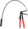 HAIMAYEE Alicate Abrazaderas Coche 630mm Alicates Pinzas Para Manguera Con Eje de Alambre Flexible Para Reparaciones de Automóviles Y Desmonte La Abrazadera de Manguera Autoajustable