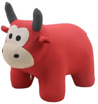 HTI living Kinderhocker Enrik Stier Tierhocker Sitzhocker
