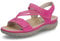 Rieker Locket Womens Sandals 6 UK Fuchsia