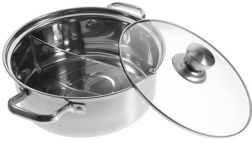 MAGICLULU Hochwertiger Edelstahl-hot Pot Als Suppentopf Mit Antihaftbeschichtung Für Kochkessel-anwendungen Leicht Zu Reinigen Und Beständig Gegen Hohe Temperaturen