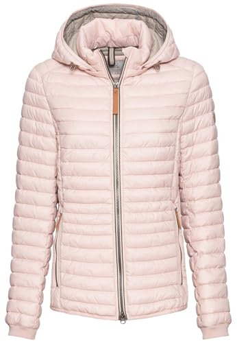 camel active Damen Leichte Steppjacke aus recyceltem Polyamid Rosa, womenswear-44