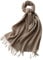 Damen Wollschal Quasten Wärme Kaschmir Schal, Lila Fleece, One size