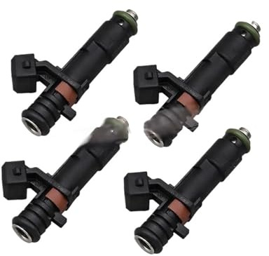 Injecteurs De Carburant 4 Pièces pour Twingo 2 1.2 8v 8200885283 H8200552714 Buse D'injecteur De Carburant Voiture Buse Injecteur Carburant Buse D'Injecteur
