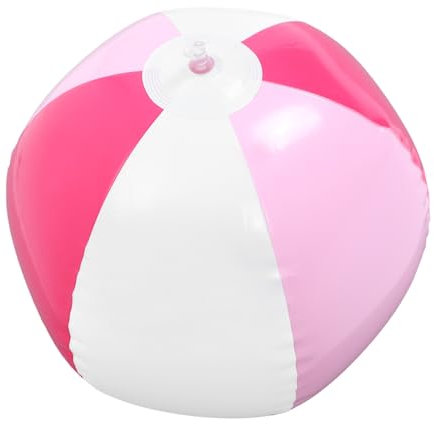 PRETYZOOM Pelota Inflable De Playa Para Fiestas Juguete Inflable De Pvc Colorida Resistente