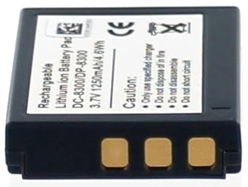 AGI 3333-Ionen 1000 mAh 3,7 V Akku wiederaufladbar – Akkus (-Ionen (LiIon), 1000 mAh, DIGITAL KAMERA, 3,7 V, Revue DC100 Windschutz SZ, 41 mm)