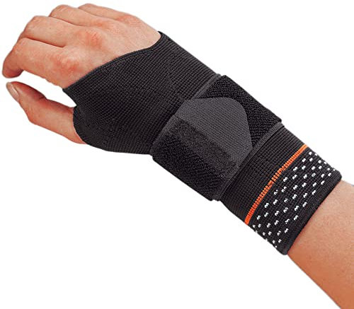 Sporlastic MANUDYN Handgelenkband. rechts Größe XS schwarz -col.07057, 1 Stück