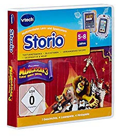 VTech 80-282204 - Storio Lernspiel Madagascar 3