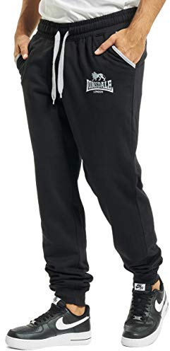 Lonsdale Herren Sweatpants to toner Sporthose, Schwarz, XL EU