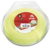 AUSONIA - Filo per decespugliatore Tondo Giallo 3,3mm x 46 m