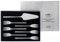 Stellar Rochester BL31 Ménagère 7 pièces en acier inoxydable dans un coffret cadeau pour 6 personnes, pelle à gâteau et fourchettes à pâtisserie, passe au lave-vaisselle