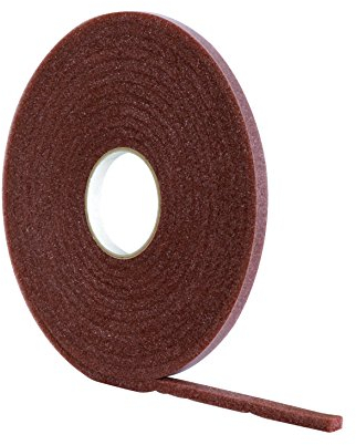 Stormguard 05SR022015MB Self-adhesive insulation strips for spaces between 1 mm and 4 mm, 15 meters, brown