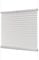 Ventanara® Plissee ohne Bohren Weiß Klemmfix Plisseerollo Faltrollo verspannt inklusive Premium Klemmträger 50 x 130 cm