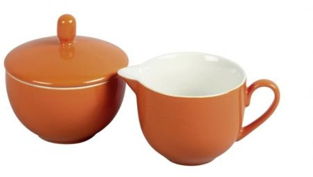 Flirt By R&B Geschirr-Serie Doppio orange Material Milch&Zucker Set 2 tlg. Doppio orange