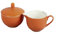 Flirt By R&B Geschirr-Serie Doppio orange Material Milch&Zucker Set 2 tlg. Doppio orange