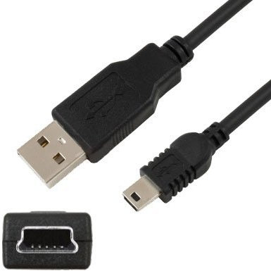 1.8 METER LONG MINI USB DATA & CHARGING CABLE LEAD Wire compatible with TOM TOM SAT NAV GARMIN SAT NAV Satellite Navigation in Car