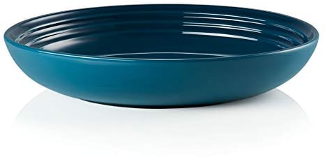 Le Creuset 70102226420099 Vajilla, Piedra, Teal Profundo