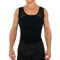 Esteem Apparel Original Herren Brustkompressionshemd zum Verstecken von Gynäkomastie Moobs (XX-Large, Schwarz)