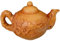 Teebereiter Teekanne Vintage Teeservice Teapot Thuja-Mahagoni Teekanne Boxwood Carving Anhänger Hand Spiel Stück Solide Ornamente Augenbrauen Happy Wenwan