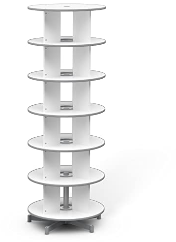 Moll Depotfile Ordnerdrehsäule | drehbarer Aktenschrank individuell erweiterbar | platzsparendes Ordnungssystem | Flexibles Aktenrondell für Büro & Zuhause | flexibel & funktional | Made in Germany