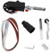 Bandschleifer 800W Fingerfeile Elektrobandfeile zum schleifen schmaler Flächen, Schleifbandgröße 15 x 452mm, Geeignet für 4''/100mm Elektrofeile Schleifmaschine Winkelschleifer mit M10-Gewindespindel