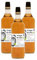 Vinaigre de cidre avec sa mère de vinaigre - Non filtré, non pasteurisé, sans sulfites ajoutés - Élevé en fût de chêne - Fabriqué en Normandie - Made in Calvados (3 bouteilles)