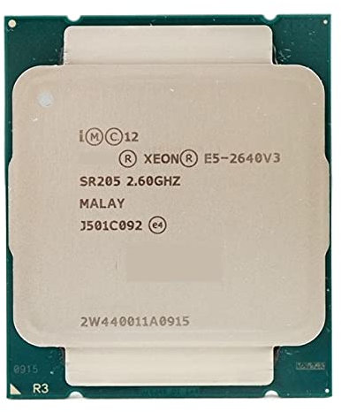 componenti per computer Processore Xeon E5 2640 V3 CPU 2.6G Servire LGA 2011-3 E5-2640 V3 2640V3 Processore PC Desktop CPU for scheda madre X99 tecnologia matura