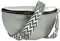 ayados Damen Crossbody Bag Bauchtasche Handtasche Schultergurt Cross body bag Tasche Schultertasche Umhängetasche 76232 (Silber)
