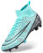 DimaiGlobal Zapatillas de Fútbol Hombre Spike Aire Libre Profesionales Atletismo Entrenamiento Calzado de Fútbol Training Botas de Fútbol Tacos de fútbol Zapatos de Deporte 37EU Turquesa