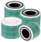 (4 piezas) Core 300 Filtro de repuesto compatible con purificador de aire LEVOIT Core 300 y Core 300S, filtro H13 True Hepa, filtros de carbón activado 3 en 1, en comparación con # Core 300-RF-TX