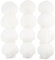 TaoQ C 12 Pièces Coquillages de pétoncles Coquillages naturels, 10cm - 12cm Blanc coquille de mer petit coquillage pour mariage décoration plage thème fête, réservoir de poissons et vase remplissage