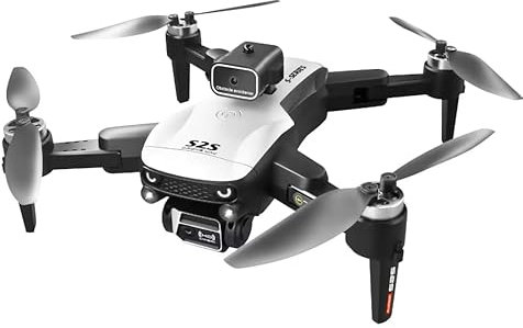 S2S Mini Drone with Dual Cameras and Obstacle Avoidance for Adults, Kids Beginners, Mini Portable Drone, FPV RC Aircraft Toy Gift, 360°Active,Optical Flow Positioning, APP Control, 1 Battery