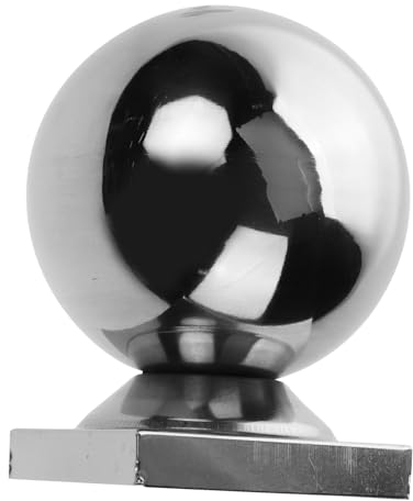 ORFOFE Zaunpfostenkugeln Aus Stabile Handlaufkugeln Ersatz-zaunpfostenkugel Runde Pfostenkappen Schutzgeländerpfosten-abdeckkugel Handlaufdekoration Pfostenkappen Für Zäune Und