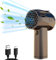 Getto di Tuono Secco, Ventola Turbo per Asciugatore per Auto da 64 Mm, Spinta 1,4 Kg/s, 66 M/s, 4000mAh Soffiatore per Foglie per la Pulizia del Patio, L'asciugatura Dell'auto