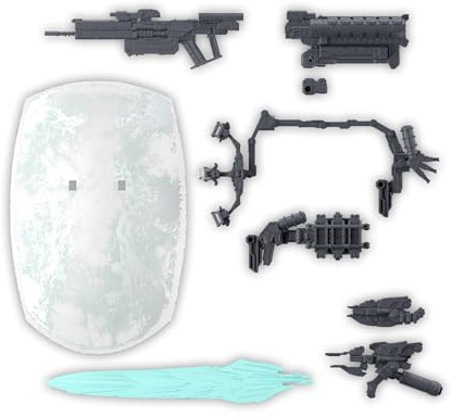 BANDAI Spirits 1.2 inches (30 mm) Optional Parts Set, Armored CORE VI Fires of Rubicon Weapon Set 05, Color-Coded Plastic Model