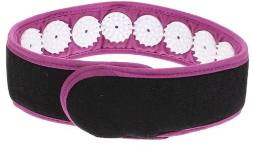 COLLBATH Akupunktur Massage Stirnband Mit Akupressurpunkten Zur Entspannung Tragbares Kopfband Für Yoga Meditation Und Täglichen Gebrauch Wiederverwendbarer Wickel Aus Weichem Material