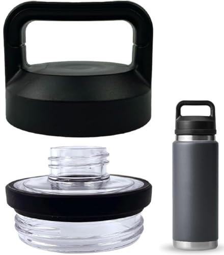 Chug Ersatz-Deckelkappe für Yeti Rambler-Flasche, Schraubverschluss, passend für 510 ml, 737 ml, 1020 ml, 1,8 l, Wasserflaschen-Zubehör