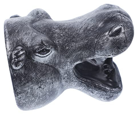 PartyKindom Magnetic Beer Bottle Opener Funny Animal Head Design Hippo Color Wall Mounted for Fridge Unique Beer Accessories for Men Present for Beer Lovers