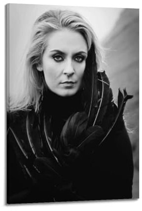 PZLWEFUN Eivor Parsdottir Sänger Poster Leinwanddruck Moderne Wanddekoration für Schlafzimmer 50 x 75 cm