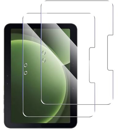 Anoowkoa 2 Pack Screen Protector for Samsung Galaxy Tab Active5 Pro 10.1 Inch Tempered Glass Tablet Film Guard Cover-Genuine Glass-One-Push Super Easy Installation
