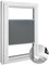 Home-Vision Kassettenplissee ohne Bohren zum Kleben, nach Maß, 23 Farben, Alu-Gehäuse mit Schienen, Sonnenschutz für Fenster, Höhe 50–149 cm, Breite 25–80 cm
