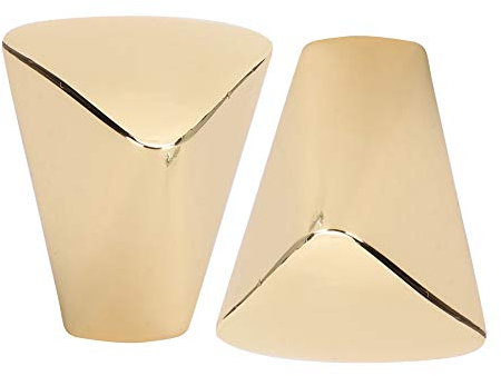 HEEPDD Elegantes Dekor, 2,7 Cm Moderner Goldzink -Legierungskabin mit Glatten Matte für Schränke, Schränke, Schubladen, und Türen