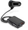 Potente cargador de coche QC3 0 con cuatro salidas USB, ideal para necesidades de viaje familiar