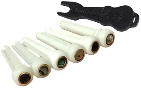 Professionelle Bone Bridge Pins Gitarrenschnüre Feste Zapfen Fixed Pins String Nails Texture Nut Für Gitarre