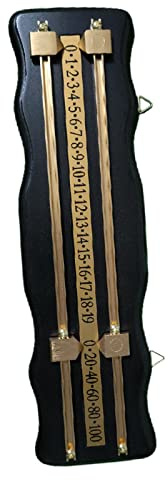 KBOLAE Snooker Billard Score Board Home Foosball Shuffleboard Scoreboard Schwarz