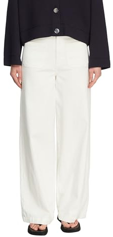 Comma Wide Leg-Denim mit aufgesetzten Taschen