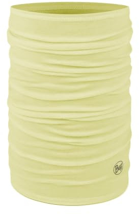 Buff- Schlauchschal Merino Lightweight Multifunktionaler Schal aus 100% Merinowolle, Wandern, Outdoor, Nachhaltig, Leicht, Schlanke Passform Männlich Weiblich Einheitsgröße Lime
