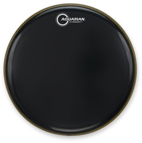 Aquarian HF18BK Hi-Frequency Series - 18 inch Thin Drumhead - Black