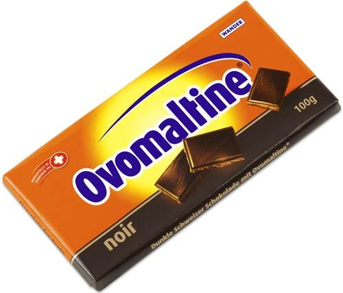 Ovomaltine Tablette de Chocolat Noir Suisse 100 g