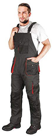 REIS Foreco-B_Sbp62 Foreco Salopette de protection Noir/orange Taille 62